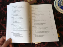book interior, table of contents