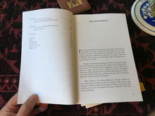 book interior, table of contents and first page of acknowledgments